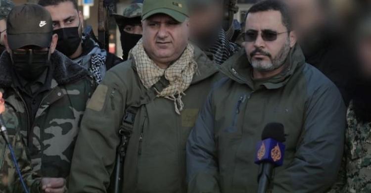 חאלד מנסור עם תייסיר ג'עברי