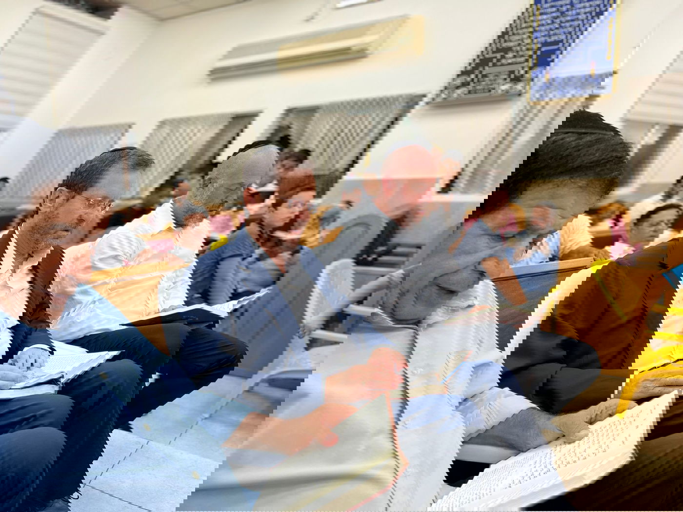 הנשיא יצחק הרצוג קרא 'איכה' ברמת השרון