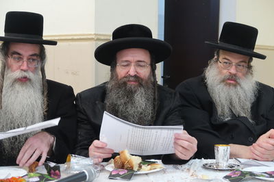 גלריה: פדיון הבן לנכד האב"ד וחתן האדמו"ר