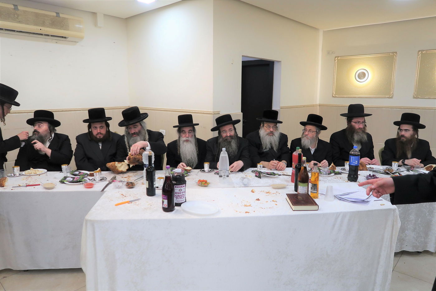 גלריה: פדיון הבן לנכד האב"ד וחתן האדמו"ר