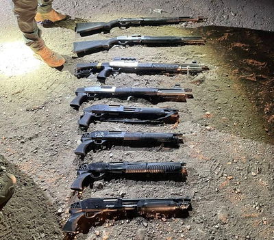 סוכלה הברחת שמונה נשקים לשטח ישראל