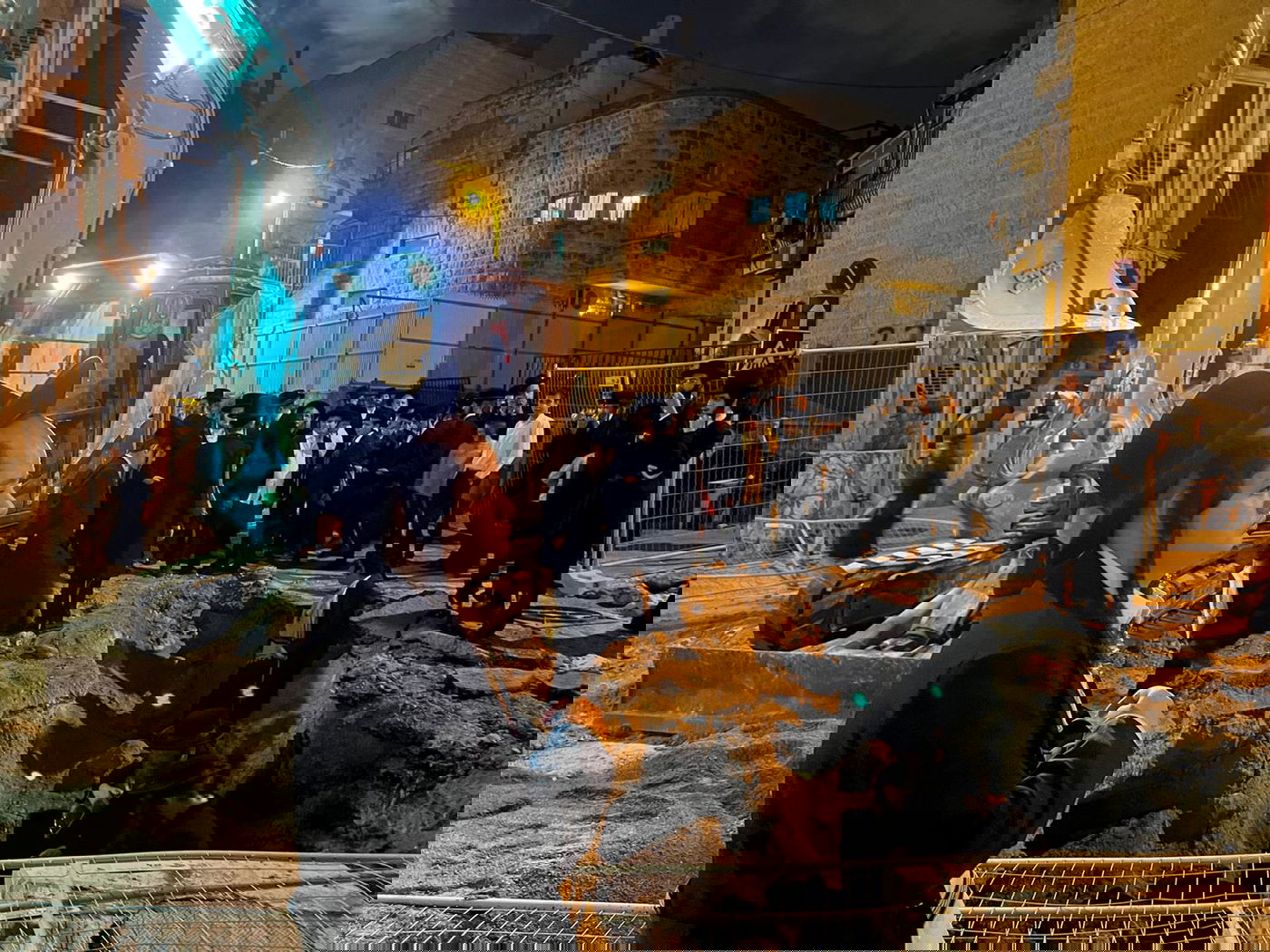 לראשונה מאז פטירת הגאב"ד: מחאת הרכבת חזרה