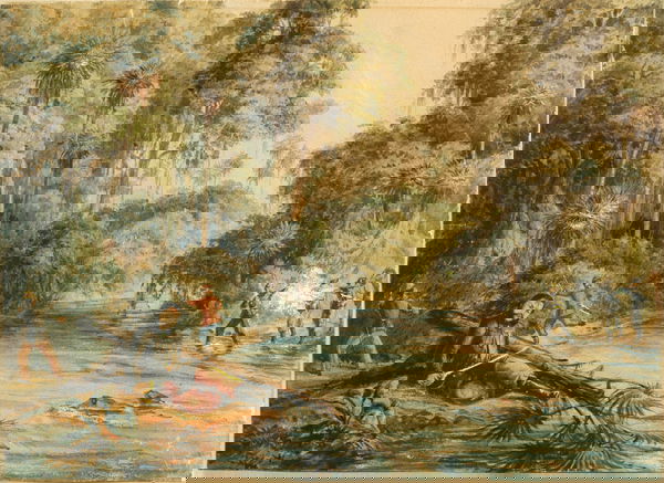 ציור המתאר את סופו של לופס