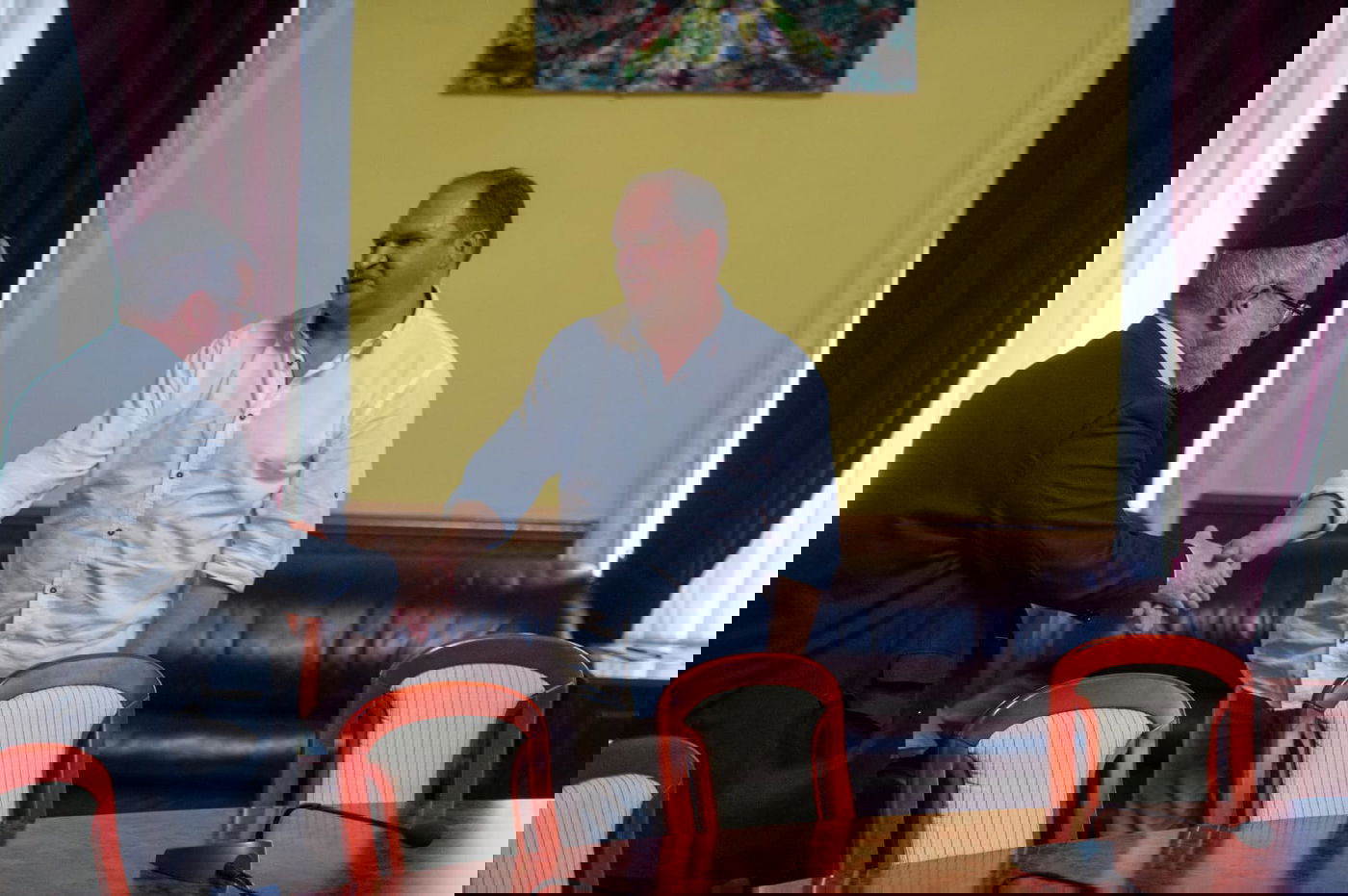 הגאון רבי פנחס גולדשמידט ביקר את הפליטים | תיעוד