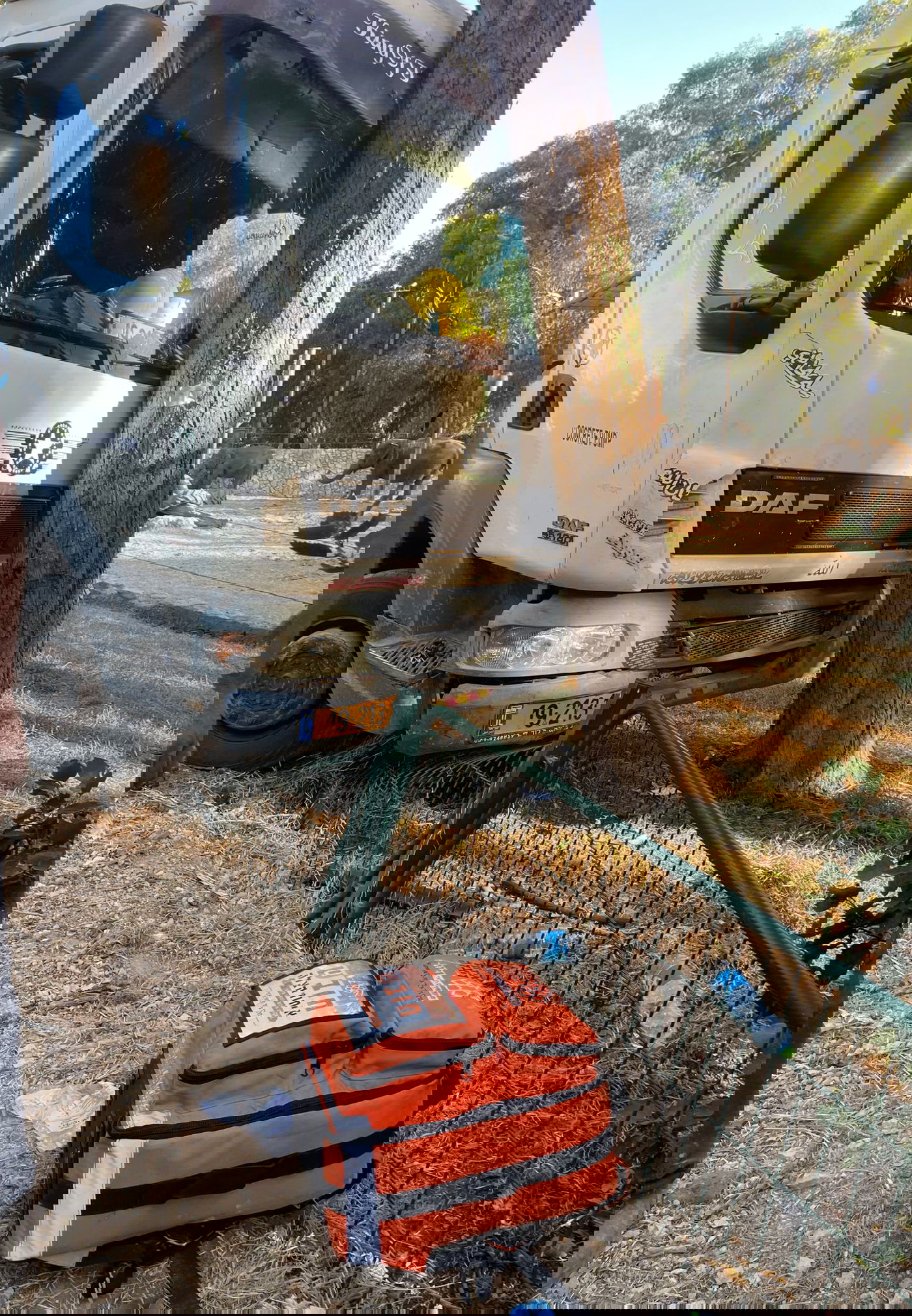 משאית הידרדרה בספארי ברמת גן; שלושה נפצעו