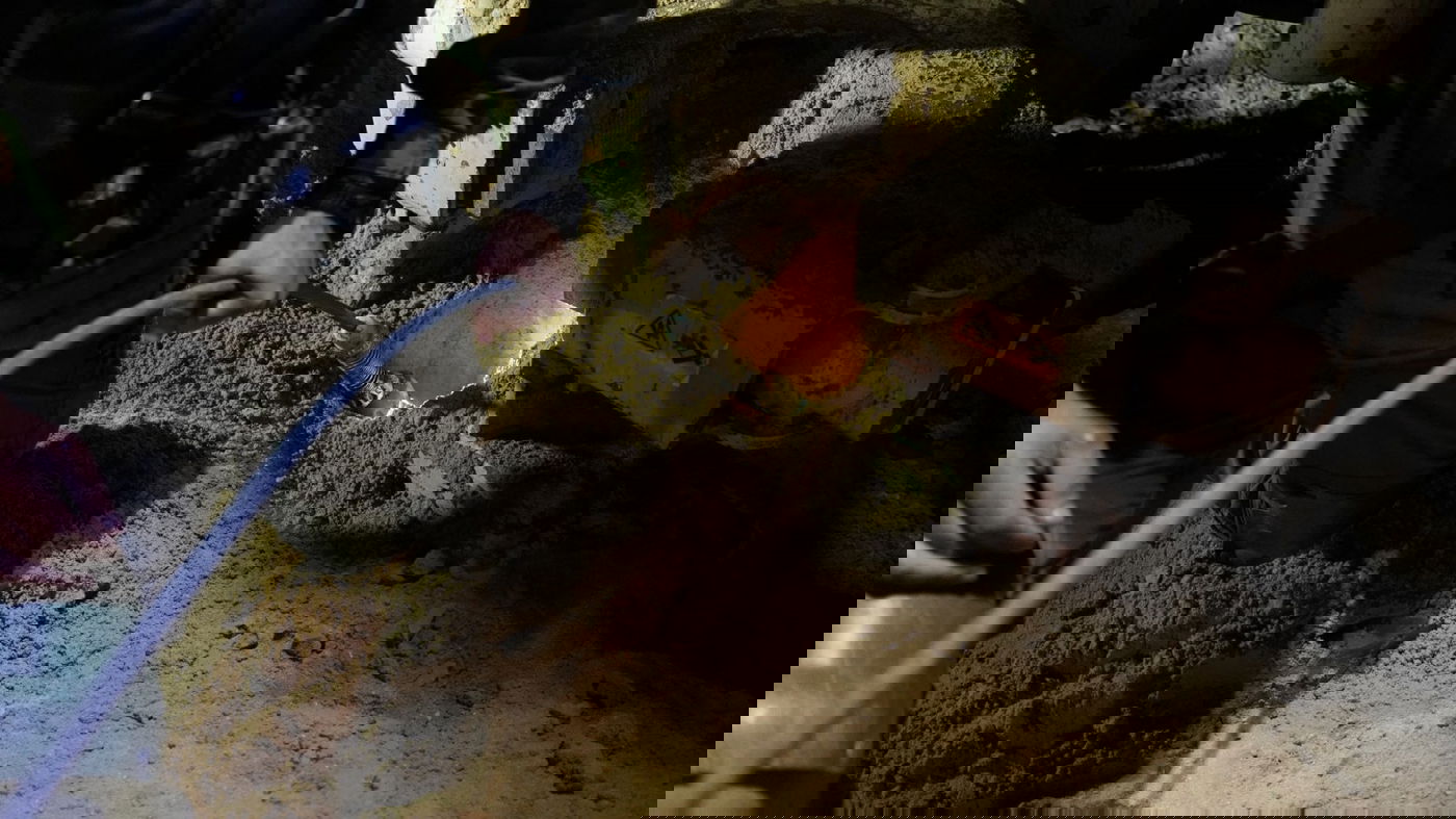 הותר לפרסום: אותרה וסוכלה מנהרה שנחפרה לכיוון ישראל של ארגון הטרור חמאס