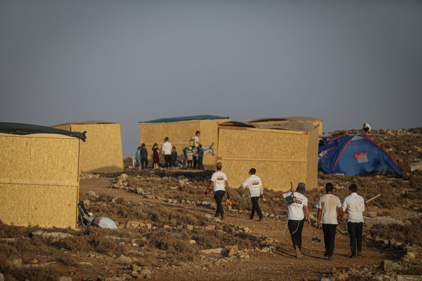 15 משפחות חרדיות בנו יישוב חדש בסמוך למיצד