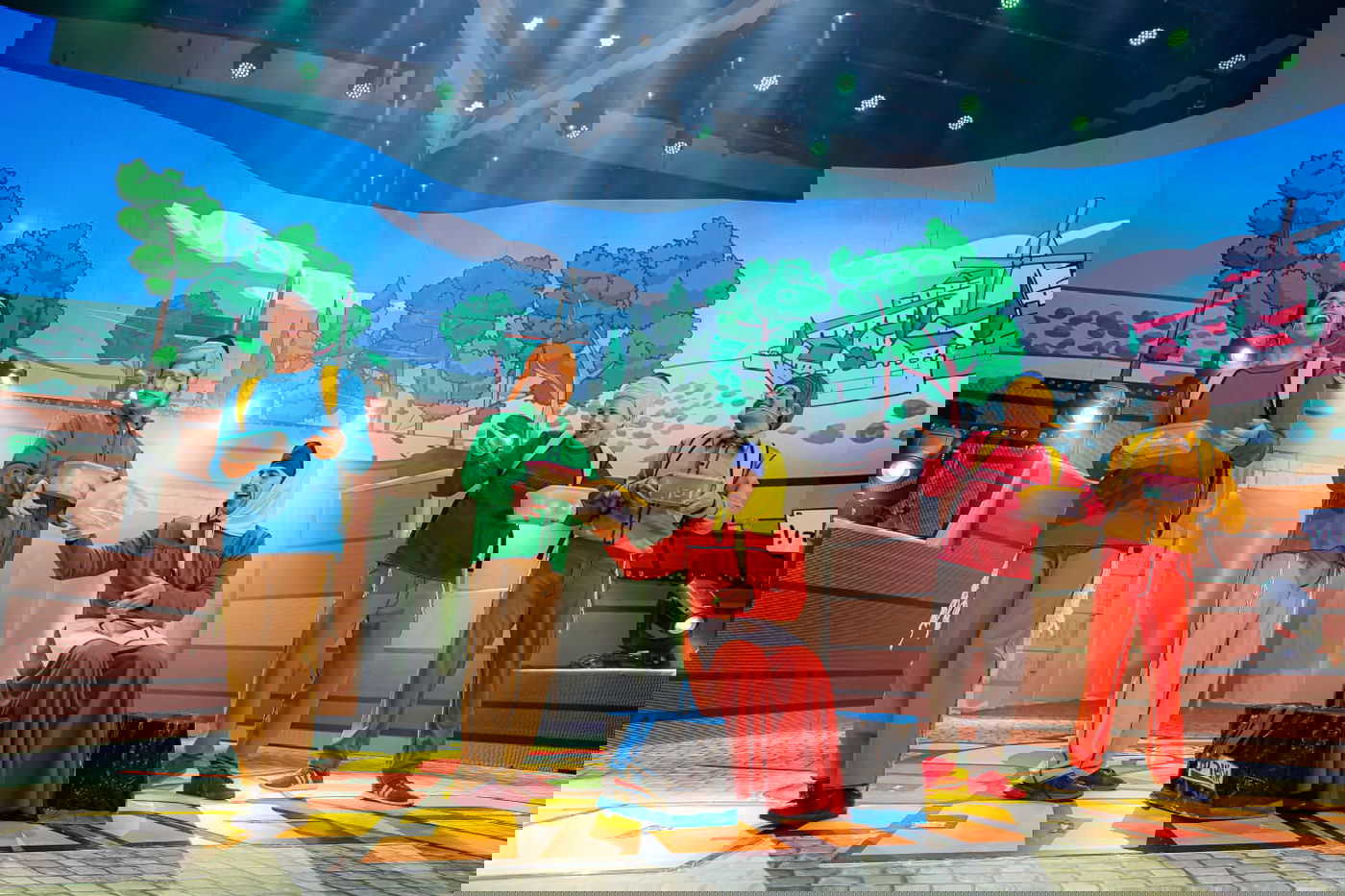 עשרות אלפי משתתפים במופעי חבורת תריג