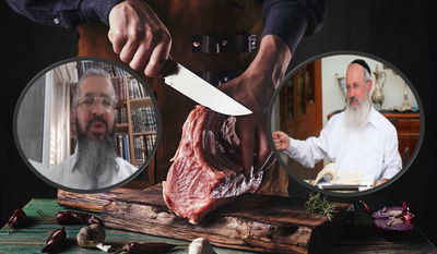 הרב אברהם יוסף והרב אורן צדוק