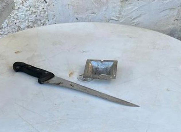 הסכין שנתפסה