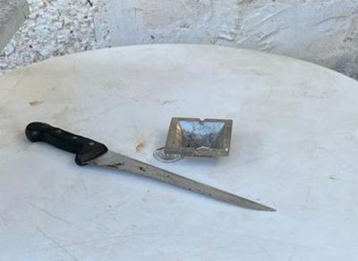 הסכין שנתפסה