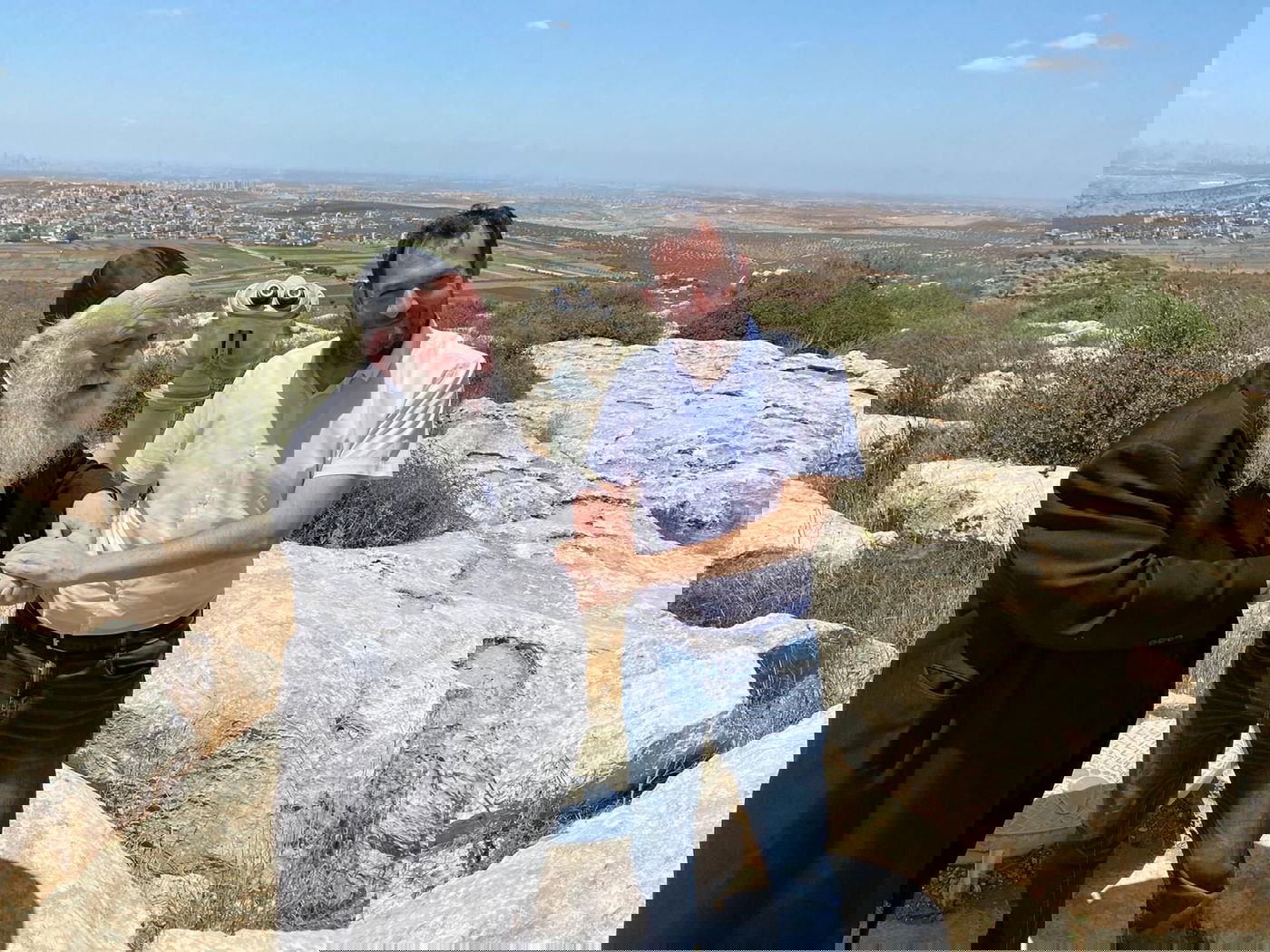 ביקור העבודה הראשון של יצחק גולדקנופף - בשומרון