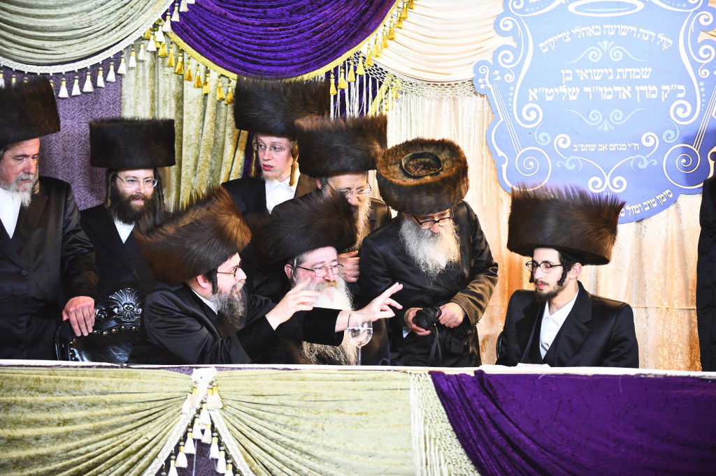 שמחת החתונה לבן האדמו"ר מסקולען י"ם