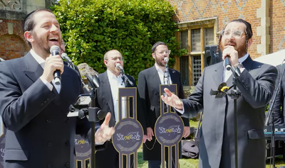 שלומי גרטנר ובוכי גליק בחופה לייב: מי אדיר