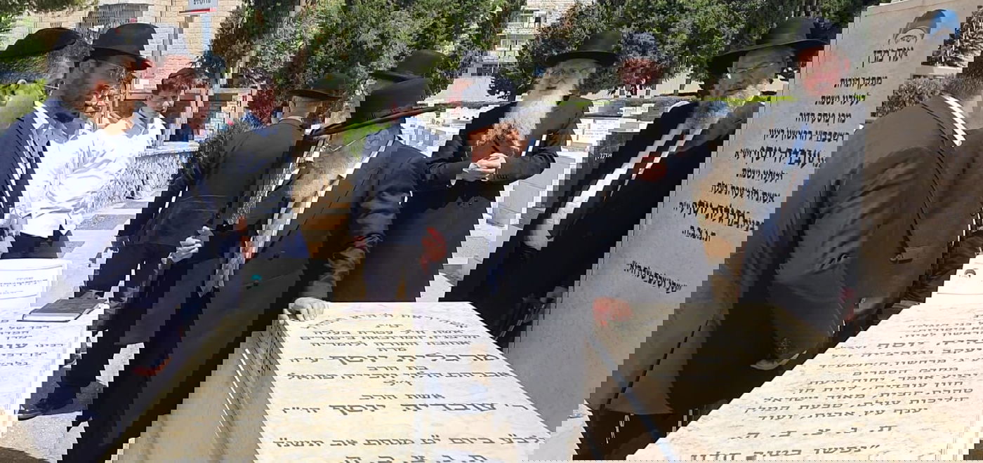 בציון של מרן: הראשון לציון נשא תפילה על נשיא המועצת