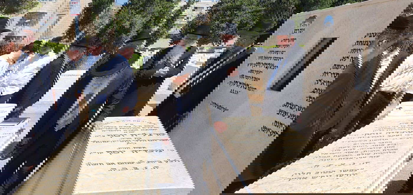 בציון של מרן: הראשון לציון נשא תפילה על נשיא המועצת