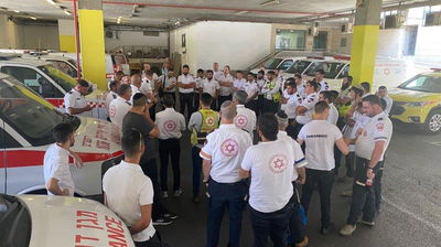 היערכות מד"א להלוויה