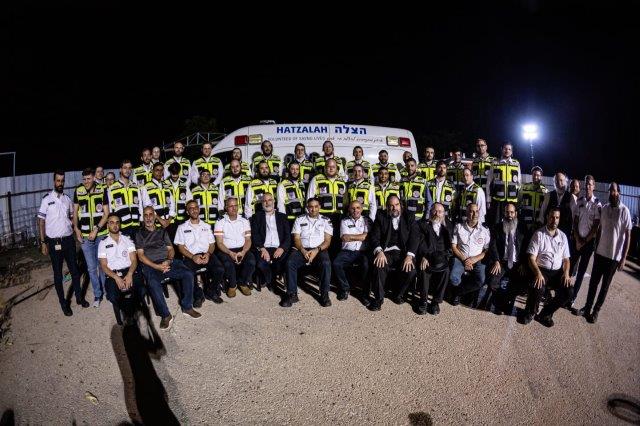 מעמד סיום הכשרת המתנדבים