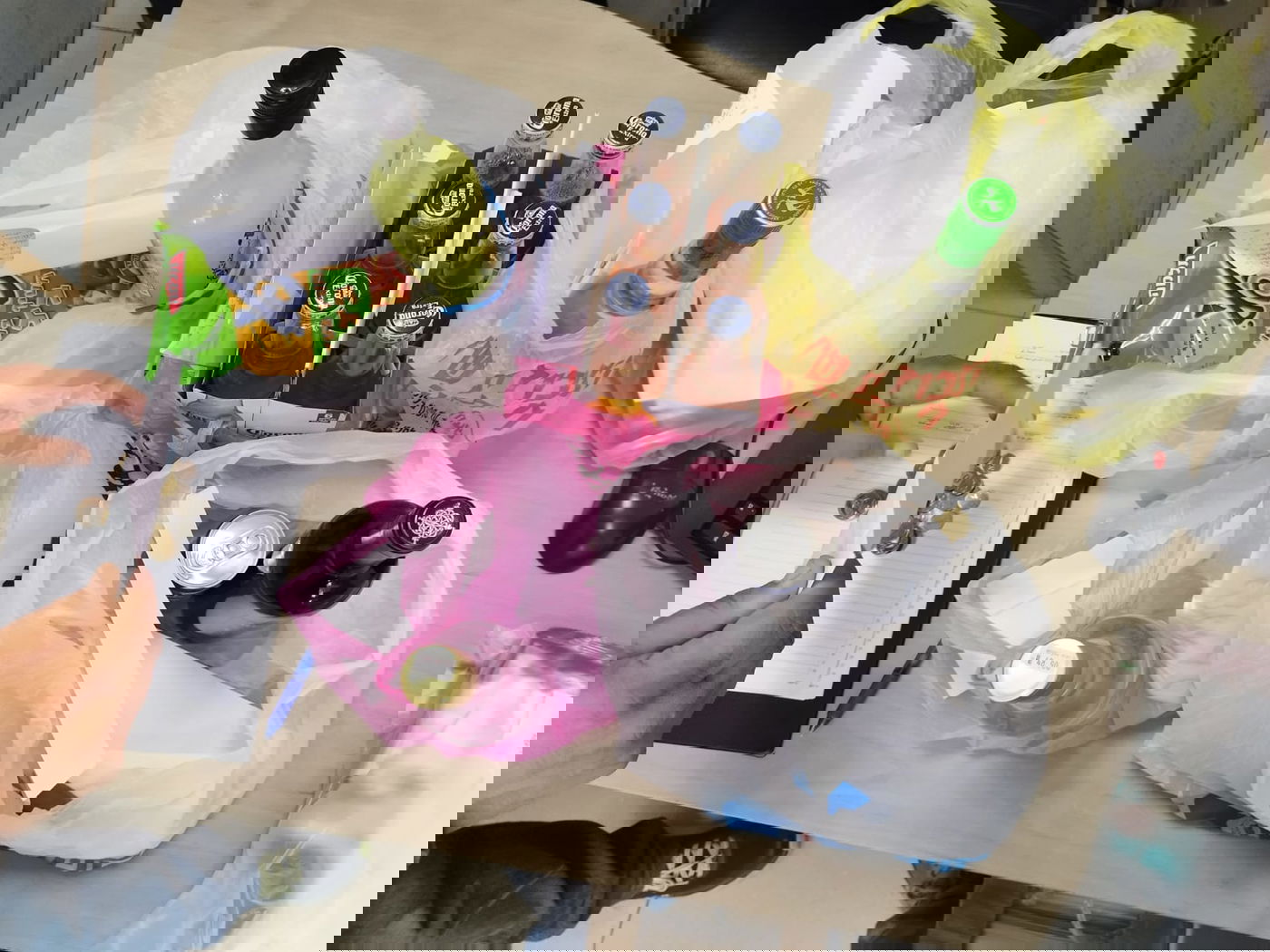 האלכוהול שנתפס