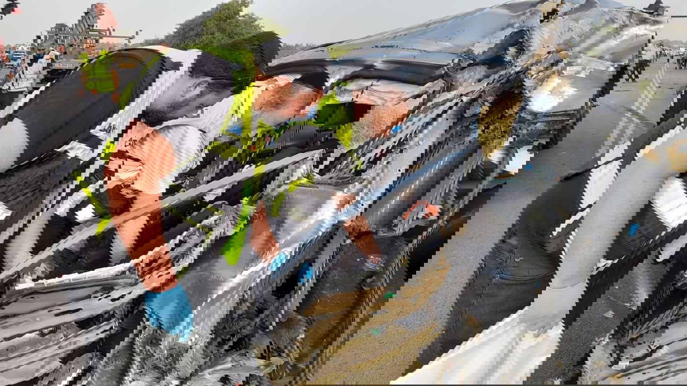 יוסי לנדאו. המתנדב שהגיע ראשון לזירה