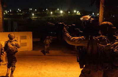 לוחמי צה"ל במהלך פעילות ביו"ש