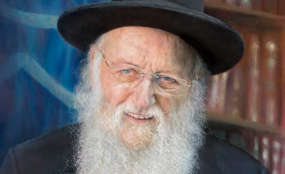 הצייר גילי שטרן צייר את הרב שמחה קוק זצ"ל