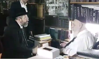 כשחכם שלום סיפר לרב הראשי  על השיעור ששמע  ממרן זצ"ל