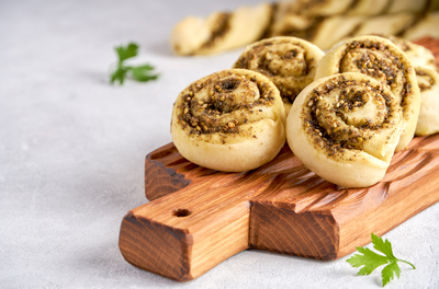 קטנות ומהנות: מתכון ללחמניות זעתר רכות