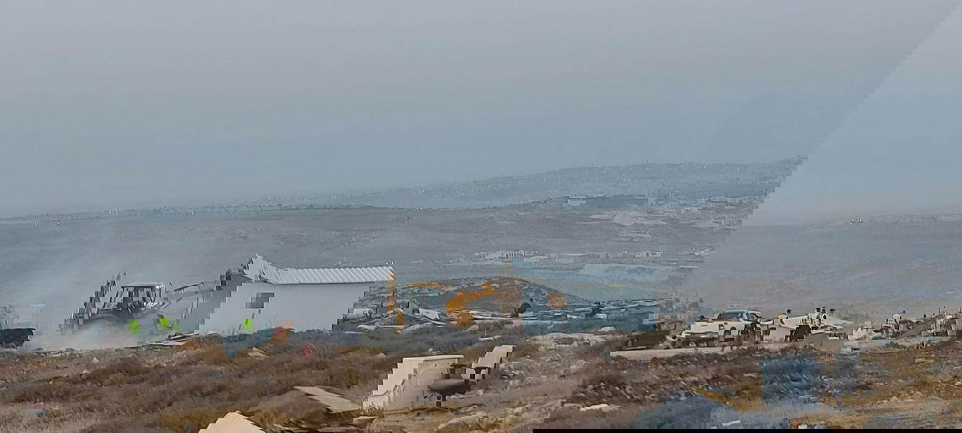 4 לפנות בוקר: בתים של 3 משפחות ברמת מגרון נהרסו