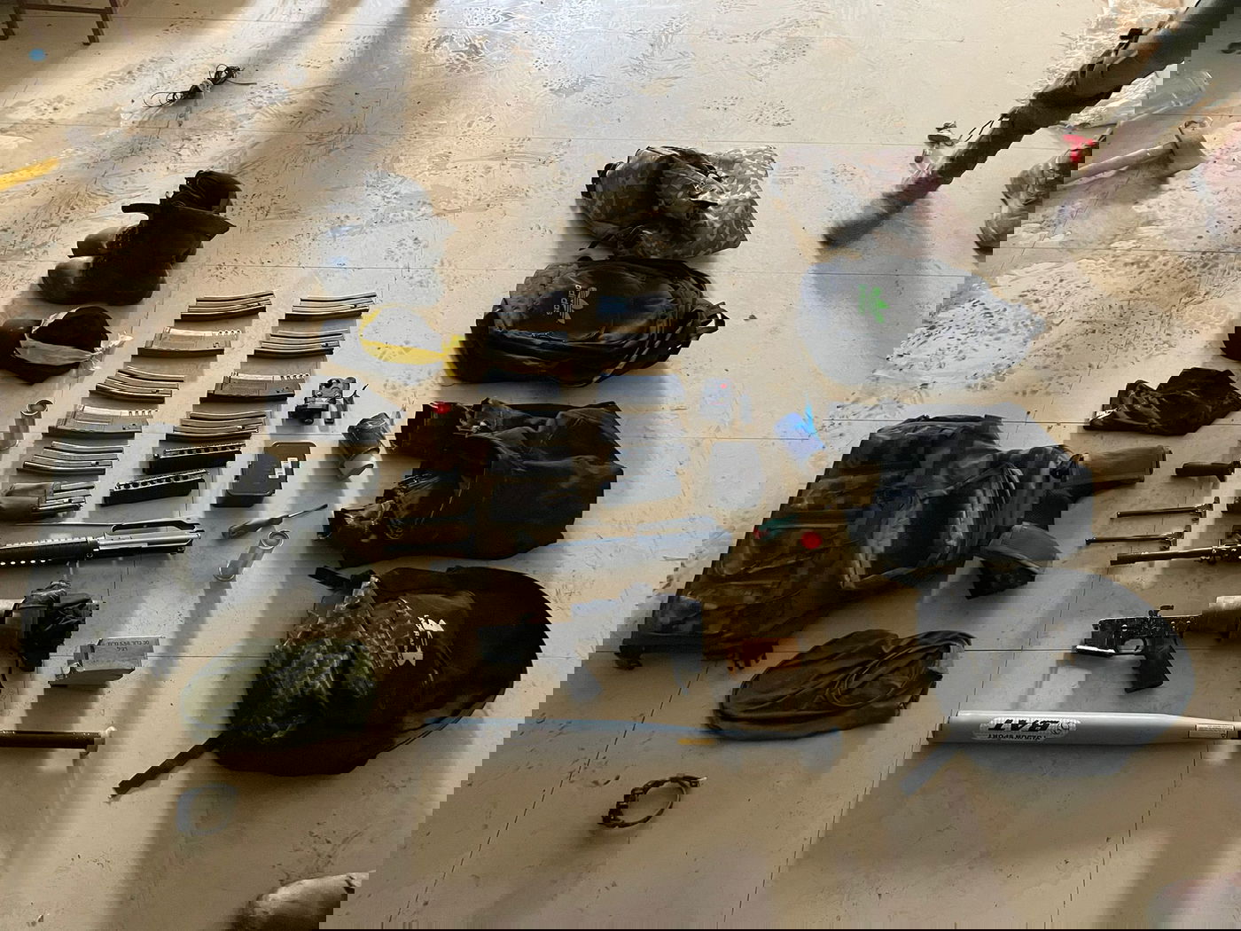 הציוד הצבאי שהוחרם בסילוואד