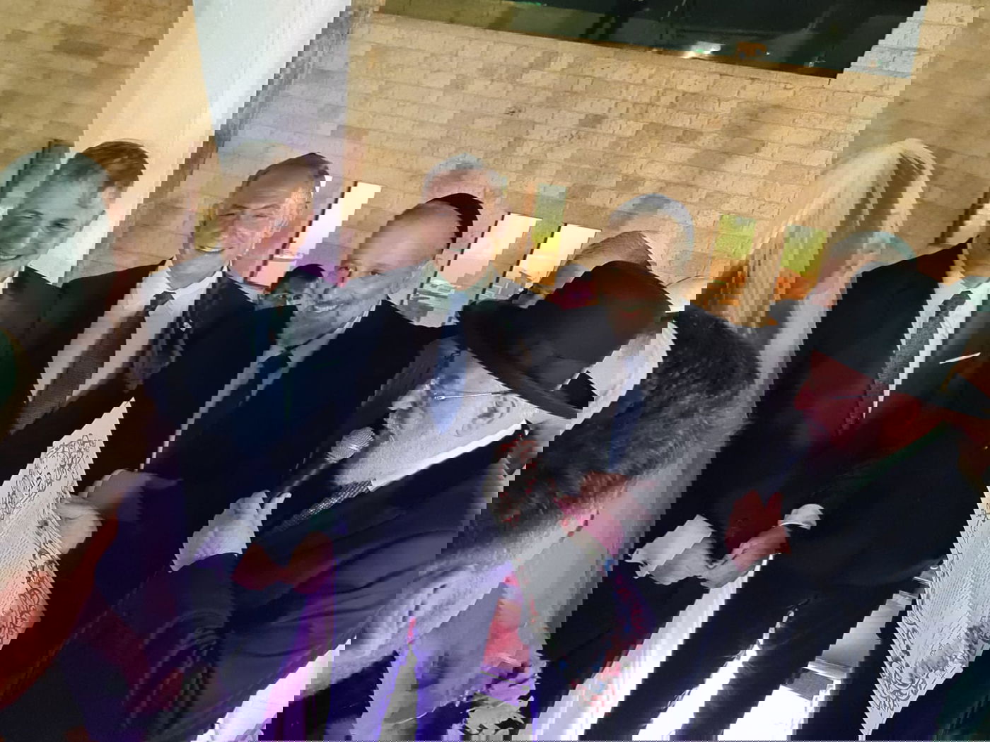 דרעי, נתניהו והרב לאו בחופה, הערב