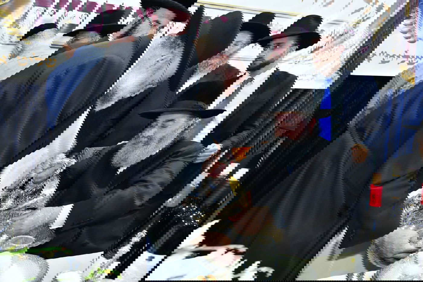 שמחת שבע ברכות לבן זקוני האדמו"ר רבי יקותיאל אבוחצירא