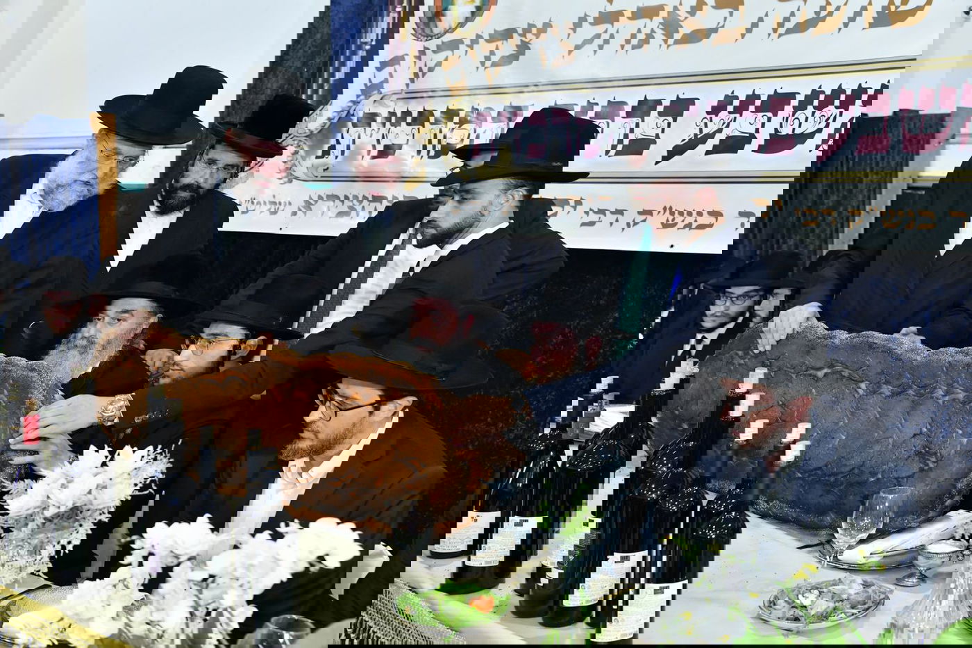 שמחת שבע ברכות לבן זקוני האדמו"ר רבי יקותיאל אבוחצירא