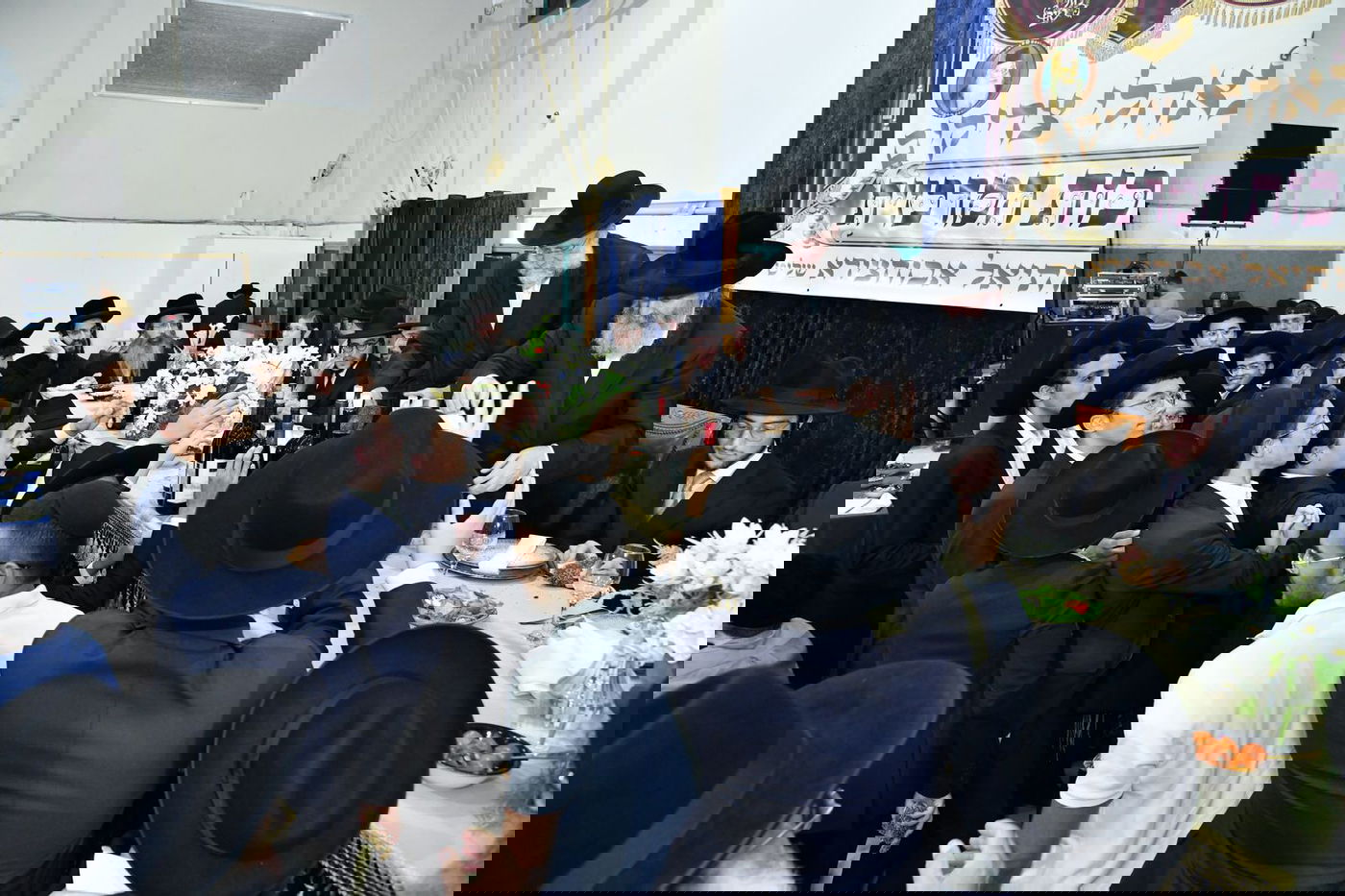 שמחת שבע ברכות לבן זקוני האדמו"ר רבי יקותיאל אבוחצירא