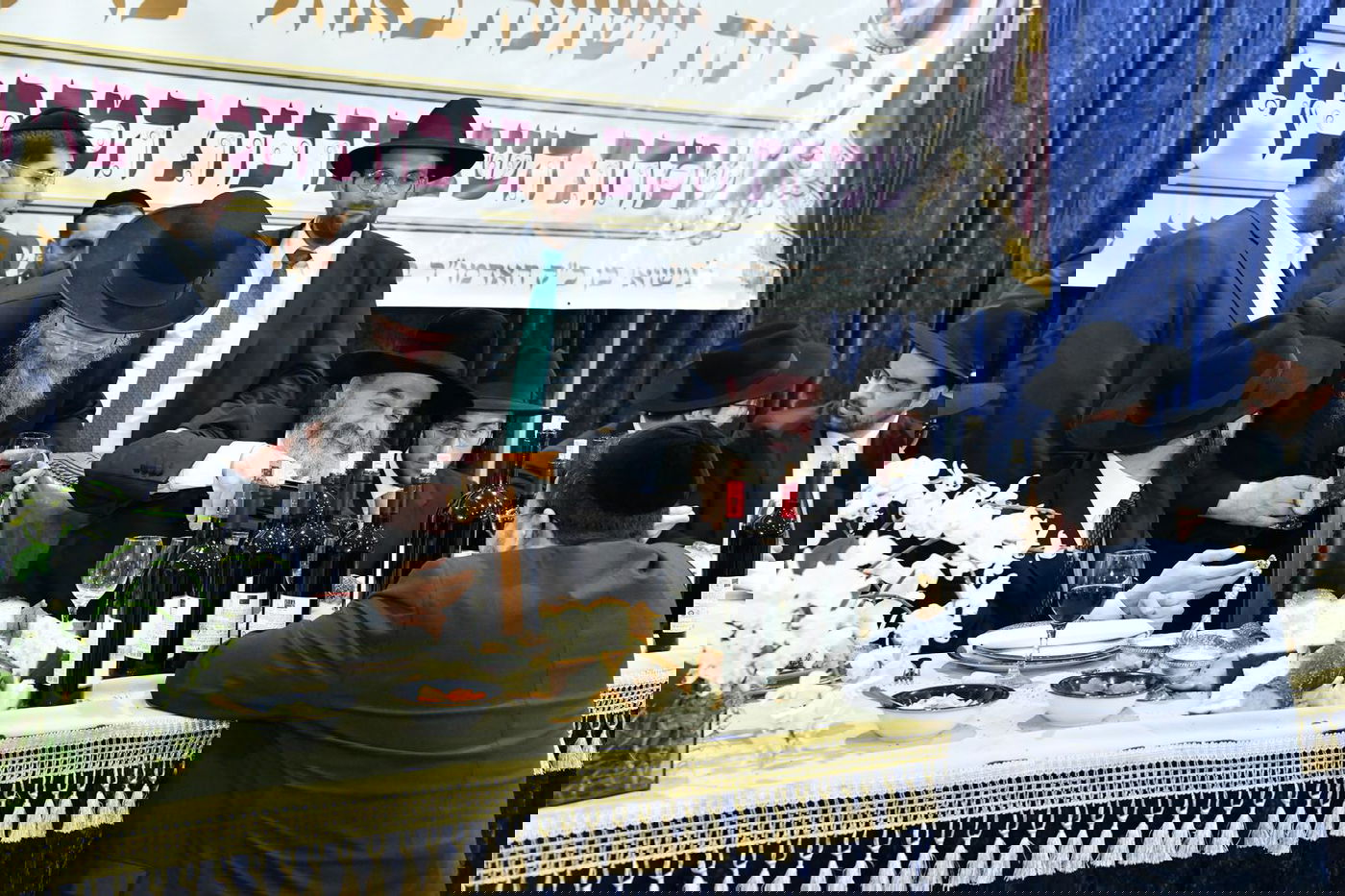 שמחת שבע ברכות לבן זקוני האדמו"ר רבי יקותיאל אבוחצירא