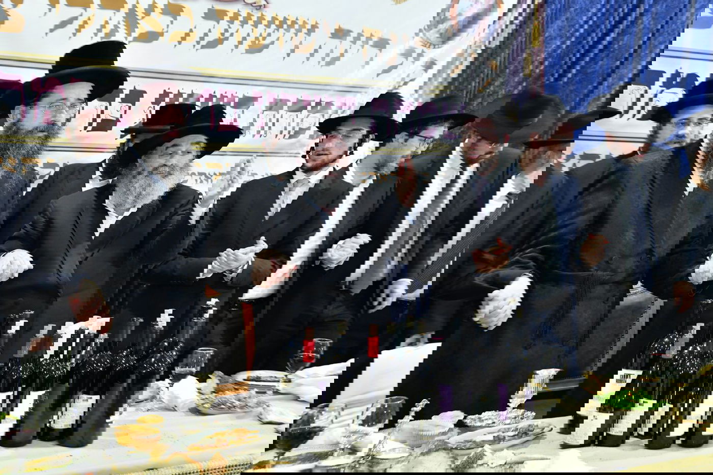 שמחת שבע ברכות לבן זקוני האדמו"ר רבי יקותיאל אבוחצירא