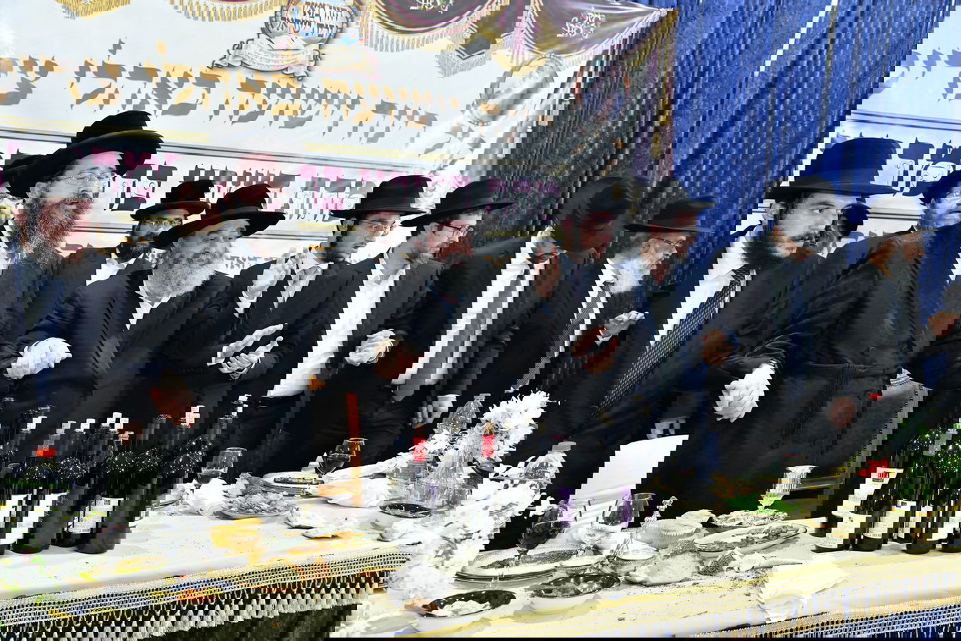 שמחת שבע ברכות לבן זקוני האדמו"ר רבי יקותיאל אבוחצירא