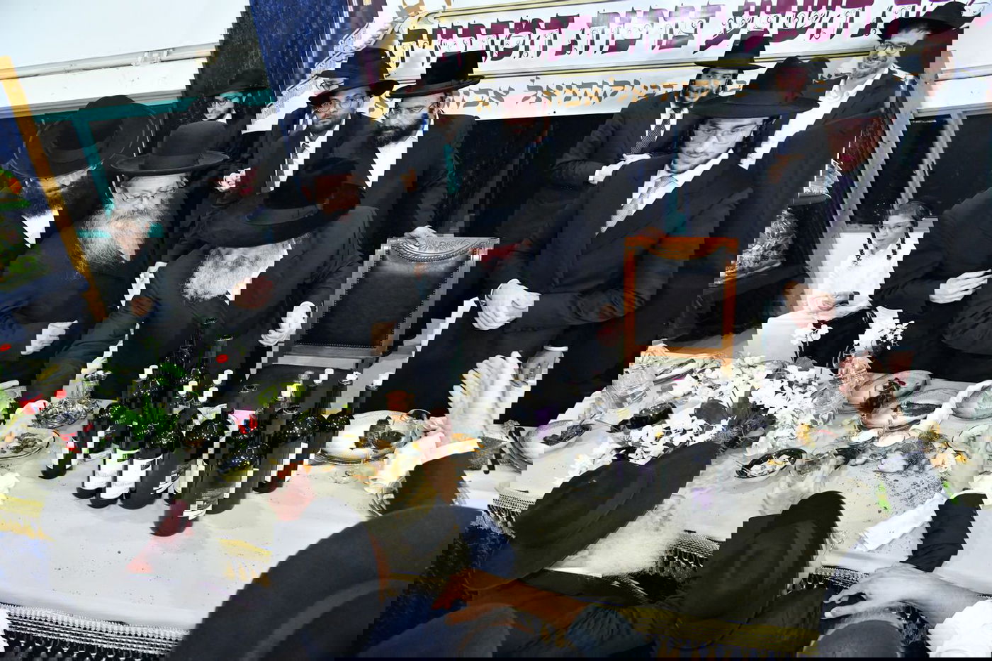 שמחת שבע ברכות לבן זקוני האדמו"ר רבי יקותיאל אבוחצירא