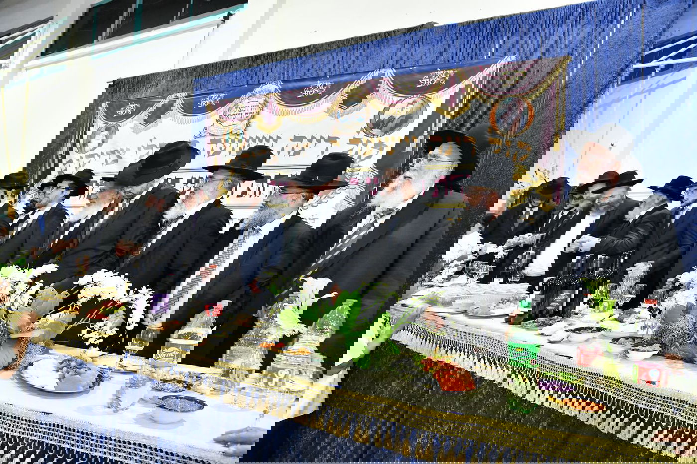 שמחת שבע ברכות לבן זקוני האדמו"ר רבי יקותיאל אבוחצירא