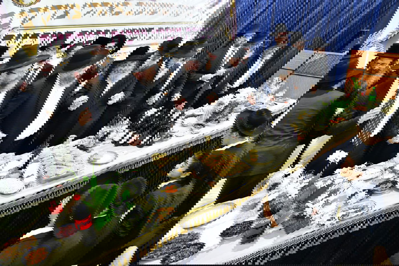 שמחת שבע ברכות לבן זקוני האדמו"ר רבי יקותיאל אבוחצירא