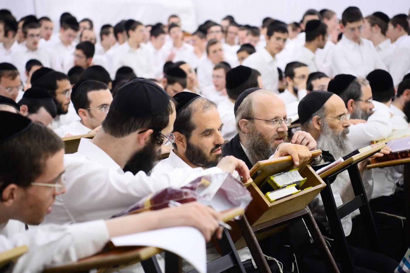 תיעוד מרהיב: נשיא המועצת בן ה-99 במסירת שיעור כללי