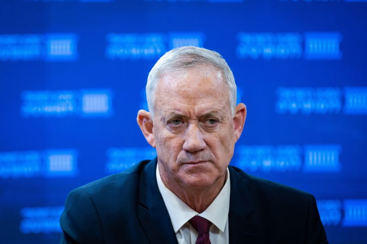 שר הביטחון בני גנץ