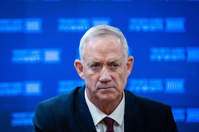 שר הביטחון בני גנץ