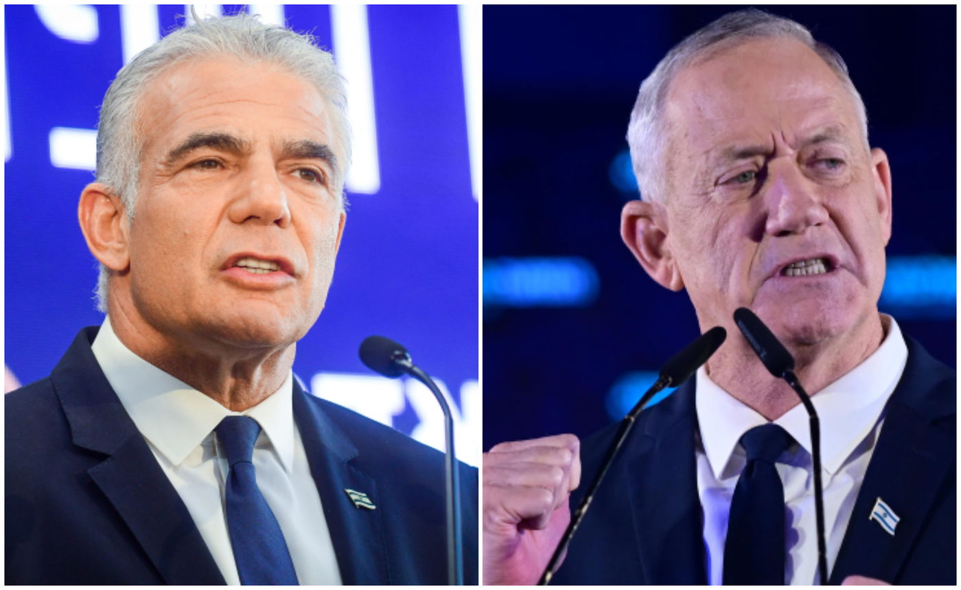 לפיד וגנץ נגד ארצות הברית: "אף אחד לא יכתיב לנו הוראות פתיחה באש"