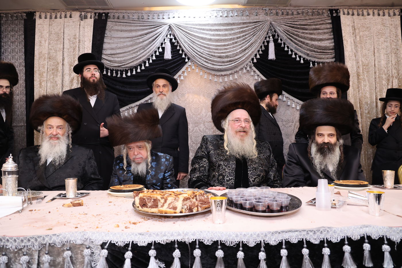 בן האדמו"ר מלינסק התחתן עם נכדת רבה של מירון