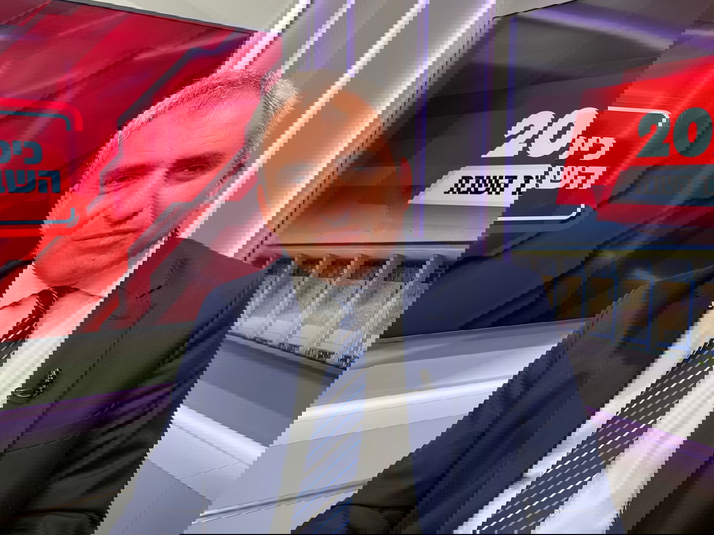 השר זאב אלקין באולפן הבחירות