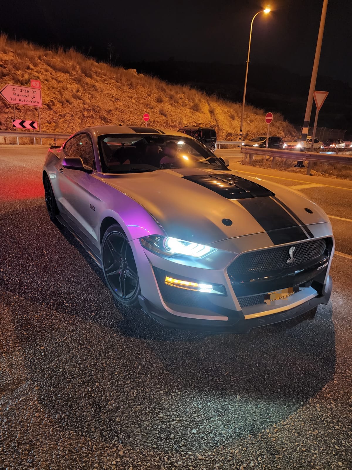 המשטרה הורידה מהכביש רכבים שערכו מרוץ לא חוקי