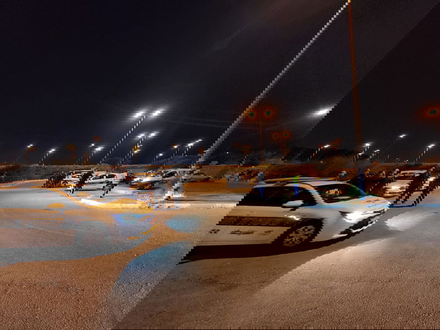 המשטרה הורידה מהכביש רכבים שערכו מרוץ לא חוקי