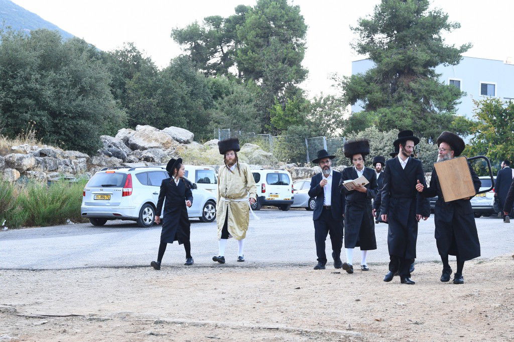 תיעוד: המשפיע רבי מיילך בידרמן שבת במירון