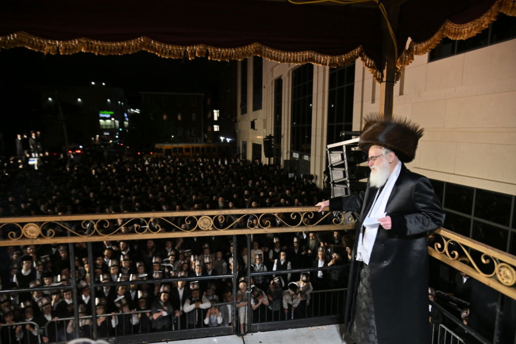 שמחת החתונה לנכד האדמו"רים מויז'ניץ וויען